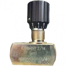 Válvula controle de fluxo NDRV-DN8-G1/4 PN350 Válvula controle de fluxo NDRV-DN8-G1/4 PN350