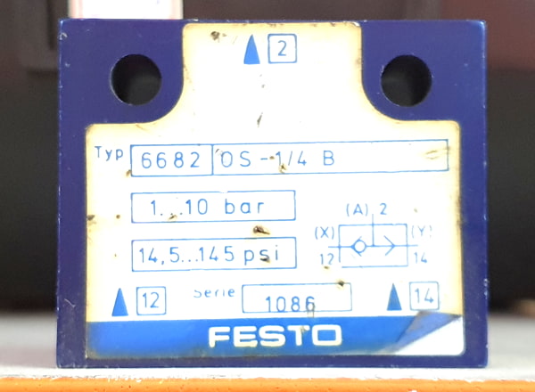 conexão G1/4, pressão 10bar, corpo liga de alumínio, vedações NBR