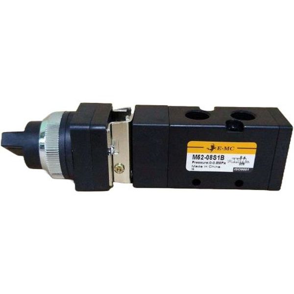 EMC <br/>
VÁLVULA SELETORA MOLA 5/2 VIAS ¼ BSP