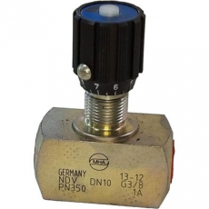 Válvula hidráulica NDV DN10 PN350 1A G3/8  Válvula hidráulica NDV DN10 PN350 1A G3/8