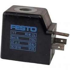 Bobina Pneumática FESTO MSW-24 7704 AC24V 60HZ 36/28VA IP65 Bobina Pneumática FESTO MSW-24 7704 AC24V 60HZ 36/28VA IP65