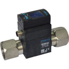 Sensor de fluxo SFAW-100T-TG1-E-PNLK-PNVBA-M12 8036878 - FESTO usado