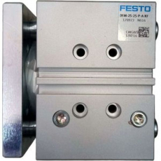 Cilindro pneumático FESTO DFM-25-25-P-A-KF 25X25 com guia Cilindro pneumático FESTO DFM-25-25-P-A-KF 25X25 com guia
