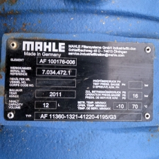 FILTRO DE AR SEMI AUTOMÁTICO MAHLE AF11360-1321-41220-4195/G3 usado FILTRO DE AR SEMI AUTOMÁTICO MAHLE AF11360-1321-41220-4195/G3 usado