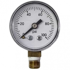 Manômetro 100psi seminovo Manômetro 100psi seminovo