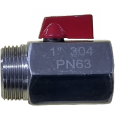 Válvula de esfera 1 polegada 304 PN63