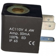 Bobina pneumática AC110V 4.4W Amp. 50mA Bobina pneumática AC110V 4.4W Amp. 50mA