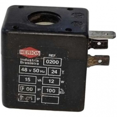 Bobina pneumática  HERION 0200 24V 12W  usada Bobina pneumática  HERION 0200 24V 12W  usada