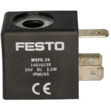 Bobina Pneumática FESTO MSFG-24 14010239 24VDC 2,5W Bobina Pneumática FESTO MSFG-24 14010239 24VDC 2,5W