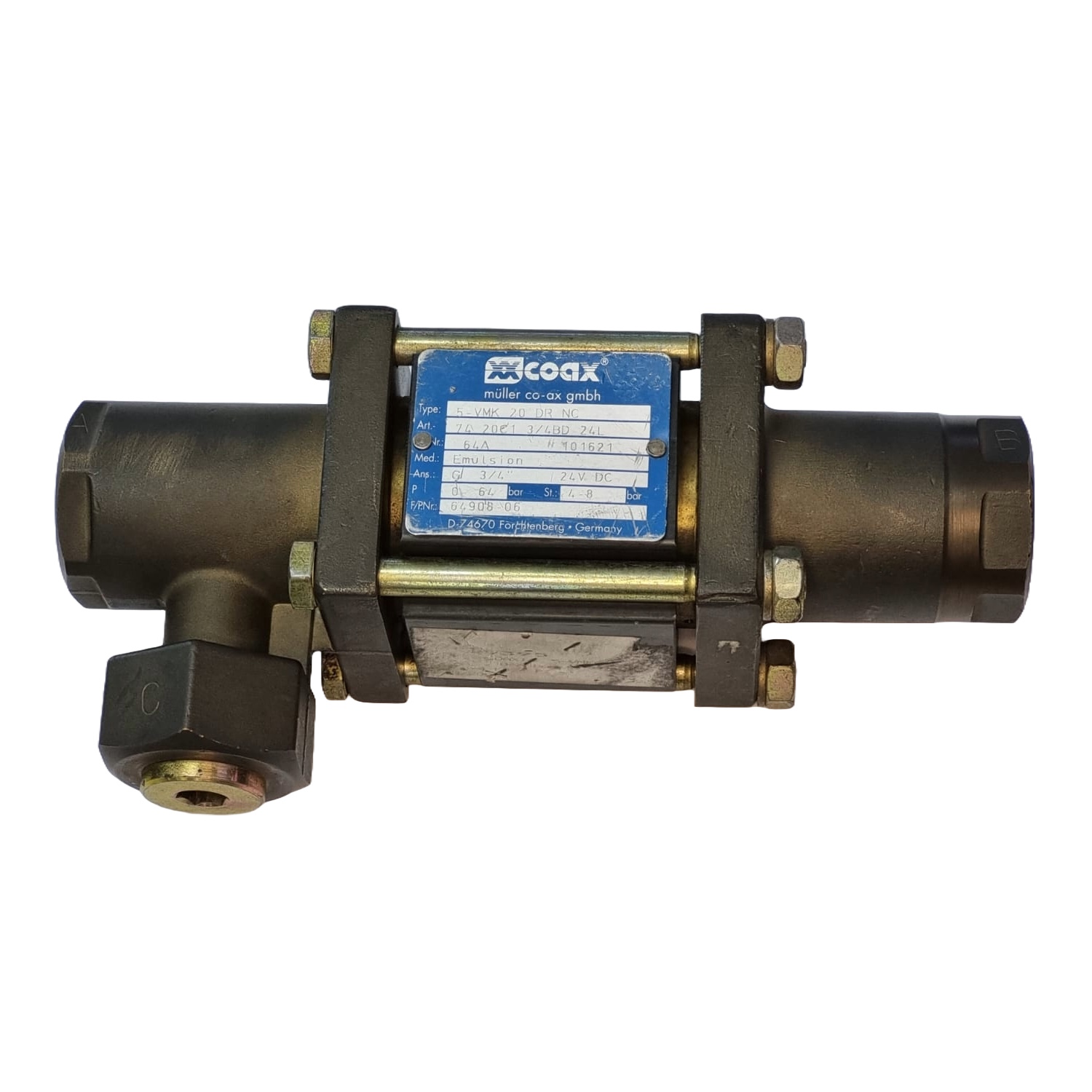 COAX <br/>
5-VMK20DRNC G3/4 24VDC