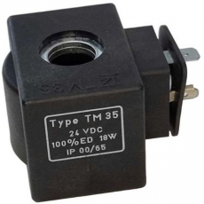 Bobina pneumática TM35 24VDC 18W Bobina pneumática TM35 24VDC 18W