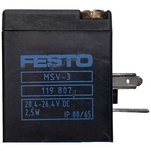 FESTO <br/>
20,4-26,4VDC 2,5W <br/>
seminova