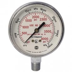 Manômetro USG 4000psi 228000kPa Manômetro USG 4000psi 228000kPa