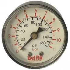 Manômetro BELAIR 160psi 11 bar Manômetro BELAIR 160psi 11 bar