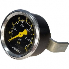 Manômetro FESTO 225psi 16bar seminovo Manômetro FESTO 225psi 16bar seminovo