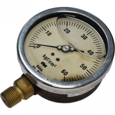 Manômetro NAKA 60Kgf/cm2 usado Manômetro NAKA 60Kgf/cm2 usado