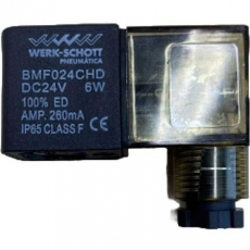Bobina pneumática BMF024CHD DC24V 6W -  WERK SCHOTT Bobina pneumática BMF024CHD DC24V 6W -  WERK SCHOTT