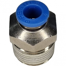 Conexão reta FESTO QS-3/8-6 Conexão reta FESTO QS-3/8-6