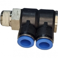 Distribuidor múltiplo QSLV2-1/2-12  Distribuidor múltiplo QSLV2-1/2-12