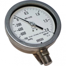 Vacuômetro / Manômetro WIKA -760mmHg 2kgf/cm2 Vacuômetro / Manômetro WIKA -760mmHg 2kgf/cm2