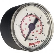 Manômetro REXROTH 60psi 4bar 3530200120 Manômetro REXROTH 60psi 4bar 3530200120