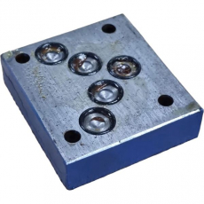 Placa cega para válvula hidráulica TN10 Placa cega para válvula hidráulica TN10