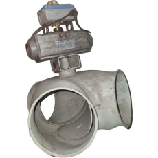 Váluvla pneumática um componente robusto de alto desempenho, desenvolvido para controlar o movimento rotativo de válvulas. Rosca de G 1/8, pressão de aproximadamente de 6 bar, torque de 8 Nm até aproximadamente 10.000Nm.