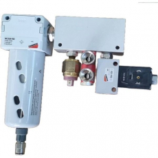 Filtro CAMOZZI MC238-F00 + válvula pneumática CAMOZZI 623-15G Filtro CAMOZZI MC238-F00 + válvula pneumática CAMOZZI 623-15G