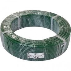 Tubo PU 6,0X4,0 100 mt verde