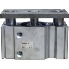 Cilindro pneumático SMC EMGQM63-25 usado Cilindro pneumático SMC EMGQM63-25 usado