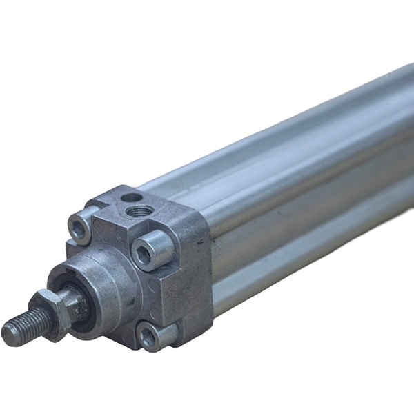 Cilindro pneumático, dupla ação, pressão de 12 bar, ISO 6431