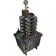 * Unidade hidráulica para muitas válvulas hidráulicas usada * Unidade hidráulica para muitas válvulas hidráulicas usada