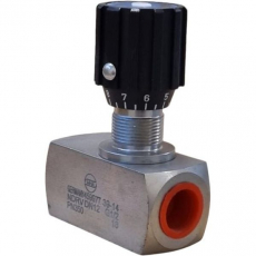Válvula controle de fluxo NDRVDN12 G1/2 PN350 Válvula controle de fluxo NDRVDN12 G1/2 PN350