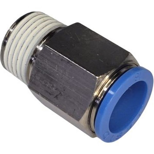 conexão rápida roscada, conexão com rosca, conexão instantânea, conector para pneumática, conector para ar comprimido, quick star, push-in