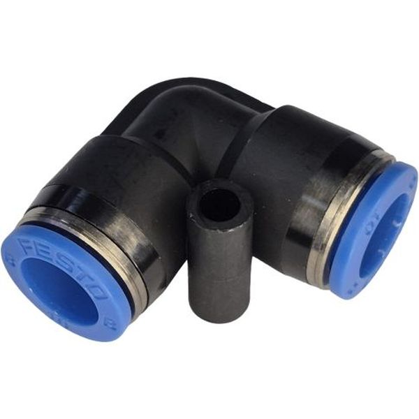 união rápida em L, conexão push-in, conexão instantânea, conector pneumático, cotovelo, terminal pneumático em L, cotovelo para tubos PUN e PAN