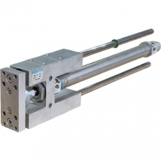 Guia FEN-20-200 com cilindro pneumático DSNU-20-200