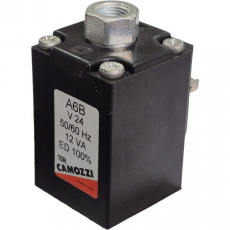Bobina pneumática CAMOZZI A6BV24 50/60HZ 12VA seminova Bobina pneumática CAMOZZI A6BV24 50/60HZ 12VA seminova