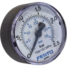 Manômetro  FESTO 162837 36psi 2,5bar   Manômetro  FESTO 162837 36psi 2,5bar
