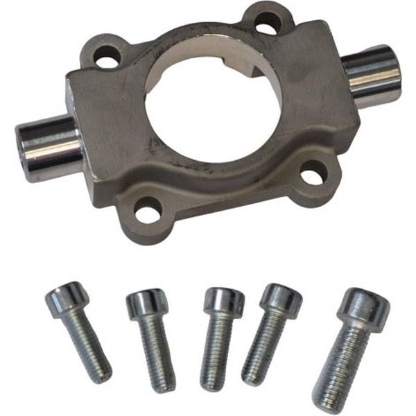 flange trunnion Norma ISO 15552, flange de aço para cilindro pneumático, acessório para cilindro pneumático, acessório para pistão pneumático, fixação de cilindros pneumáticos, suportes para cilindros pneumáticos, acessório para montagem de cilindro
    