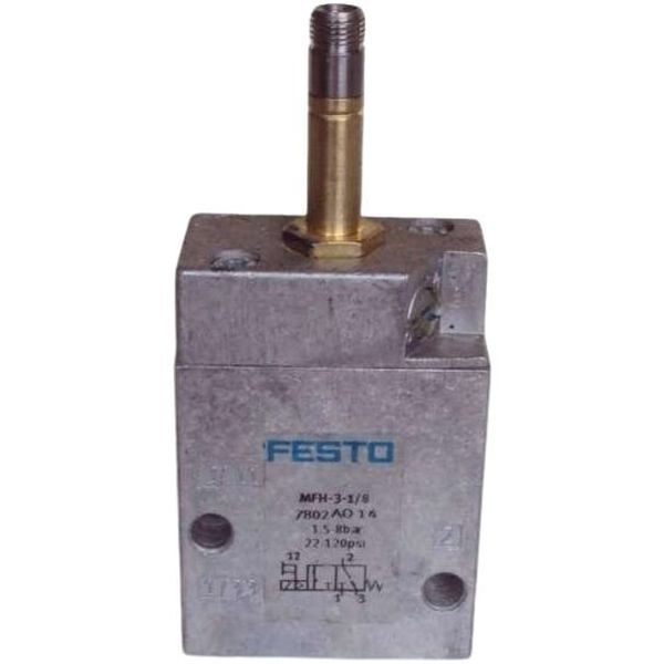 marca: FESTO <br/>modelo: MFH318 7802 <br/>estado: seminova