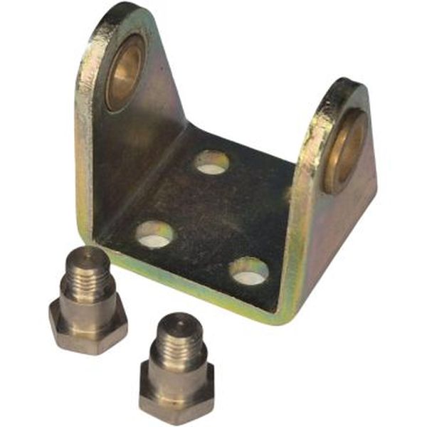 acessório para montagem de cilindro, acessório pneumático, suporte para fixação de cilindro, acessório de fixação traseira de cilindro, manilha para cilindro