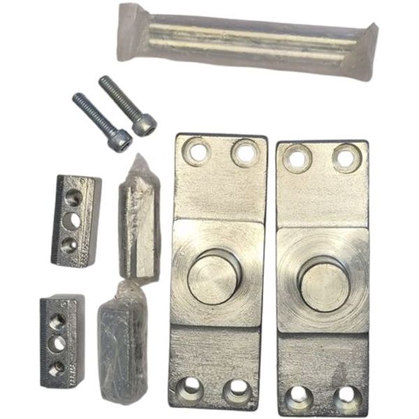 flange trunnion, kit de fixação de cilindro pneumático, suporte para pistão pneumático, acessório de montagem de cilindro
