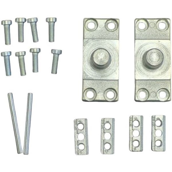 flange trunnion, kit de fixação de cilindro pneumático, suporte para pistão pneumático, acessório de montagem de cilindro
