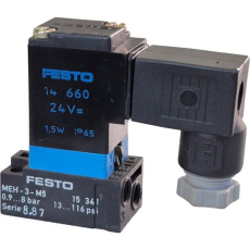 Válvula solenóide FESTO MEH-3-M5 15341 Válvula solenóide FESTO MEH-3-M5 15341