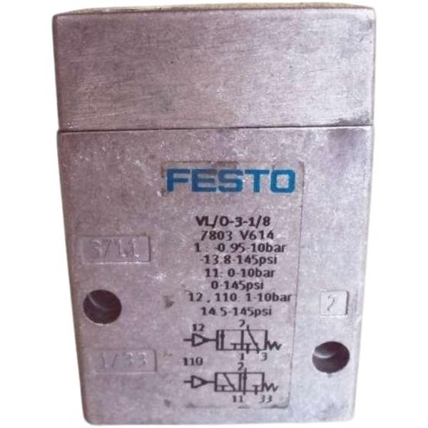 marca: FESTO <br/>
modelo: VLO318 <br/>
estado: seminova