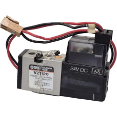 Válvula solenóide SMC VZ1120 24VDC seminova Válvula solenóide SMC VZ1120 24VDC seminova