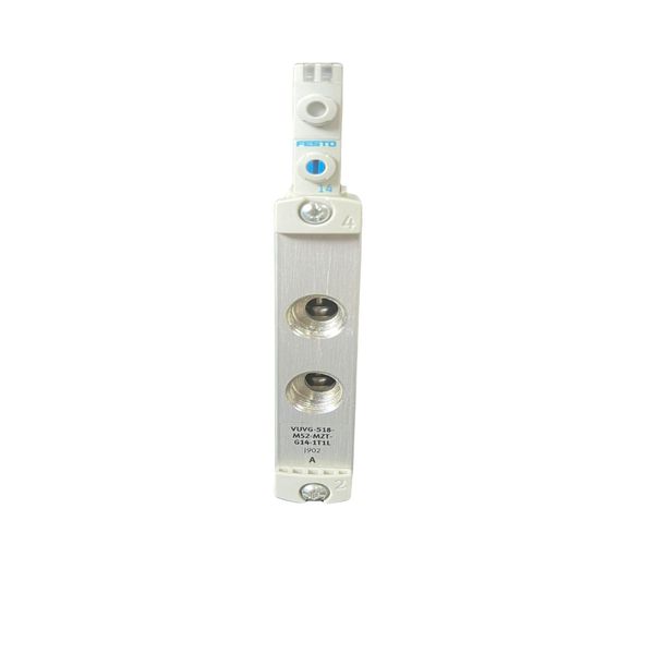 Válvula solenoide pneumática, com função 5/2 monostável e acionamento elétrico 24 V DC - FESTO 