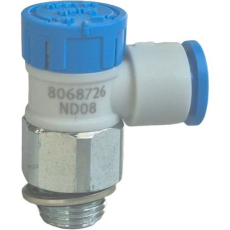 Válvula reguladora de fluxo unidirecional FESTO VFOE-LE-T-G18-Q6 8068726