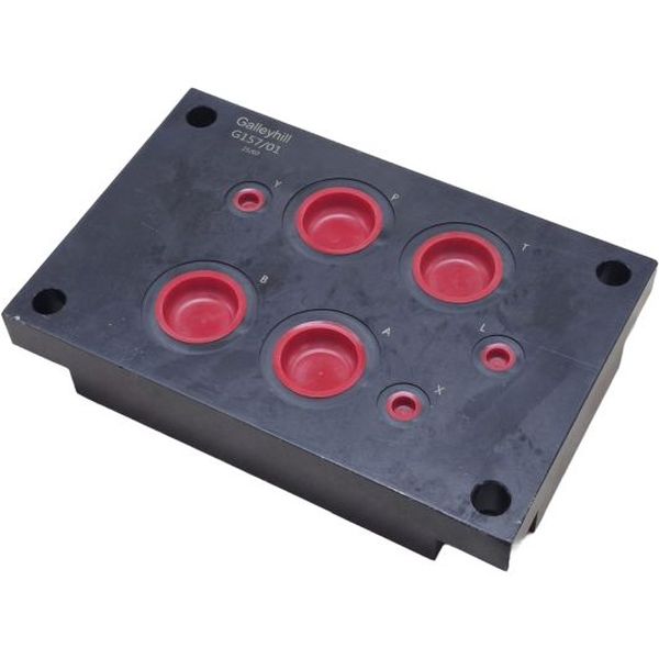 subplaca para válvula hidráulica, manifold, base para válvula, subplaca para válvulas industriais 
