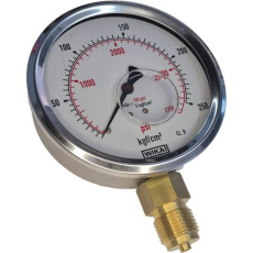 Manômetro WIKA 3750psi 250kgf/cm2